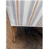 Image 9 : Hickory Chair Company Striped Winback Chair 25"x30"x20"