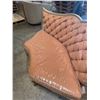 Image 11 : Vintage Tufted Curved Seat 65"X32"x18" (Center of 3 PC Set if Wanted to Make Back to Sectional) (Cos