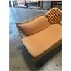 Image 4 : Vintage Tufted Love Seat 60"X32"x18" (RH Side of 3 PC Set if Wanted to Make Back to Sectional) (Cosm