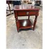 Image 10 : Pair of Hekman Georgetown Heights End Table with Drawer 24"x28"x27"