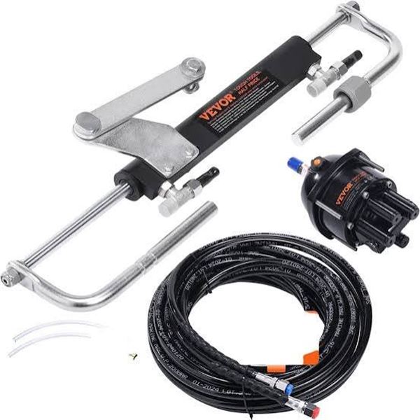 NIB Vevor Hydraulic Outboard Steering Kit Model HSX-90HP