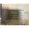 Image 5 : NIB Vevor Gray 10x20 Carport Replacement Cover Model SXYQCPBHDC10X20
