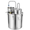Image 1 : NIB Vevor Split Type Water Alcohol Still 13.2 Gallon with Submersible Aquarium Pump Model DTL-P2613-