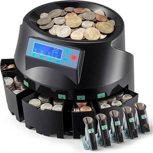 NIB Vevor Coin Sorter Model 1550