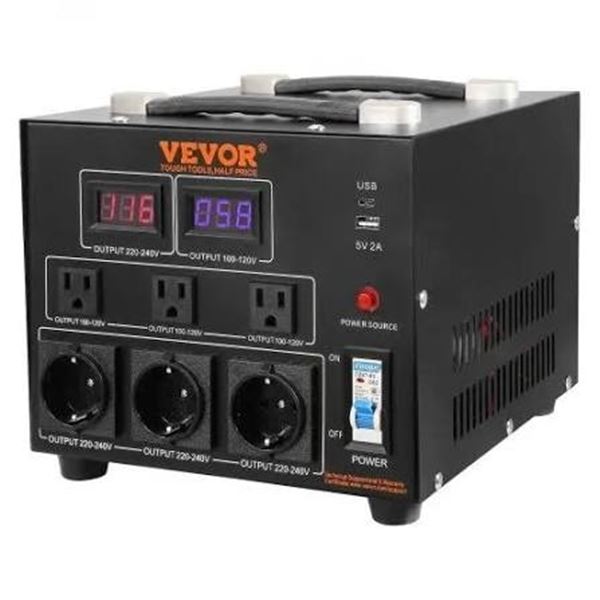 NIB Vevor Voltage Converter Model SV-5000VA