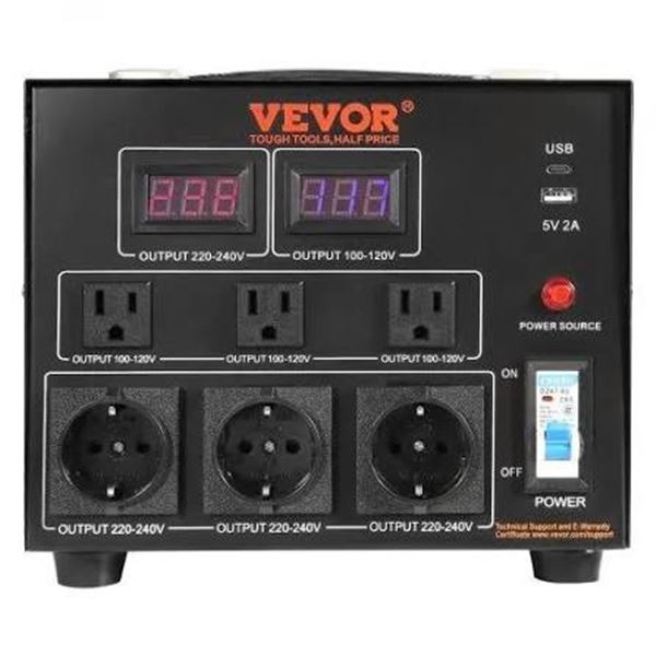 NIB Vevor Voltage Converter Model SV-3000VA
