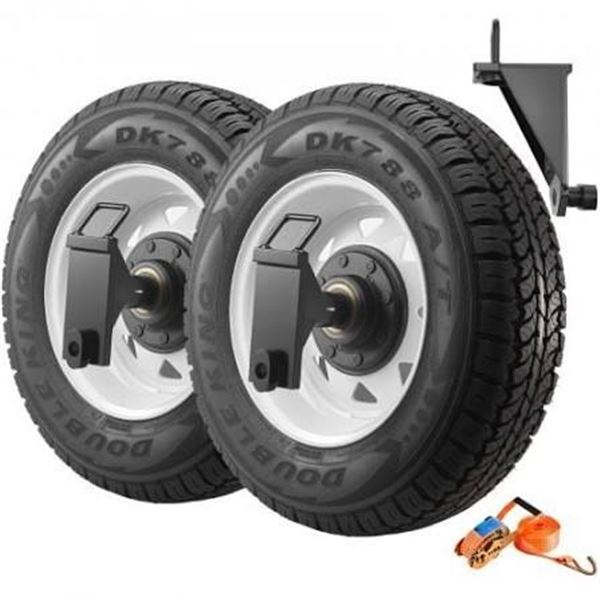 (2) New Vevor Shipping Container Wheels Model 8-6.5BW