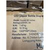 Image 4 : NIB Vevor LED Liquor Bottle Display Shelf Model Square 48"