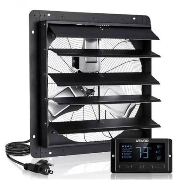 NIB Vevor Shutter Exhaust Fan Model AMX-FAGEC24