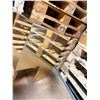 Image 7 : Pair MCM Gold Tone Floating Shelf Brackets