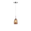 Image 1 : (4) New Woodbridge Amber Mosaic Glass Shade Pendant Light