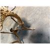 Image 13 : Gold Tone Rococo Style Table with Glass Top 28"x30"