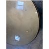 Image 9 : Gold Tone Rococo Style Table with Glass Top 28"x30"