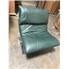 Image 12 : Saporiti Italia Green Leather and Chrome Chair (Cosmetic Wear)