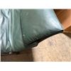 Image 18 : Saporiti Italia Green Leather and Chrome Chair (Cosmetic Wear)