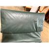 Image 11 : Saporiti Italia Green Leather and Chrome Chair (Cosmetic Wear)
