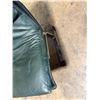 Image 3 : Saporiti Italia Green Leather and Chrome Chair (Cosmetic Wear)