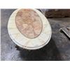 Image 10 : Signed Mueller Marble Top with Carved Base Coffee Table 59"x27"x17"