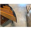 Image 11 : Williams Kimp Furniture Mahogany Curved Sideboard with Brass Rail 48"x24"x38" (Cosmetic Wear)