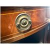 Image 12 : Williams Kimp Furniture Mahogany Curved Sideboard with Brass Rail 48"x24"x38" (Cosmetic Wear)