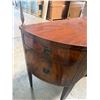 Image 19 : Williams Kimp Furniture Mahogany Curved Sideboard with Brass Rail 48"x24"x38" (Cosmetic Wear)