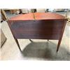 Image 27 : Williams Kimp Furniture Mahogany Curved Sideboard with Brass Rail 48"x24"x38" (Cosmetic Wear)