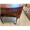 Image 4 : Williams Kimp Furniture Mahogany Curved Sideboard with Brass Rail 48"x24"x38" (Cosmetic Wear)