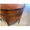 Image 6 : Williams Kimp Furniture Mahogany Curved Sideboard with Brass Rail 48"x24"x38" (Cosmetic Wear)
