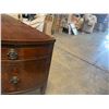 Image 8 : Williams Kimp Furniture Mahogany Curved Sideboard with Brass Rail 48"x24"x38" (Cosmetic Wear)