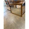 Image 2 : Gold Framed Beveled Glass Mirror 46"x34"