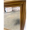 Image 6 : Gold Framed Beveled Glass Mirror 46"x34"