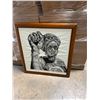 Image 1 : Signed  Traci Mims  "Soul Flower" Wall Art 27.5"x29" Number 3/15