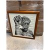 Image 2 : Signed  Traci Mims  "Soul Flower" Wall Art 27.5"x29" Number 3/15