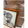 Image 3 : Signed  Traci Mims  "Soul Flower" Wall Art 27.5"x29" Number 3/15