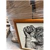 Image 5 : Signed  Traci Mims  "Soul Flower" Wall Art 27.5"x29" Number 3/15