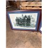 Image 4 : (2) Framed University of Pittsburgh Wall Art 36"x26"