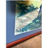 Image 5 : (2) Assorted Building Wall Art 36"x26" (One is Signed)