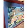 Image 6 : (2) Assorted Building Wall Art 36"x26" (One is Signed)