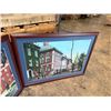 Image 8 : (2) Assorted Building Wall Art 36"x26" (One is Signed)