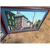 Image 9 : (2) Assorted Building Wall Art 36"x26" (One is Signed)