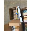 Image 3 : (4) Boxes of Assorted Office Supplies, Desk Organizers, Lamps and More Used for Filming