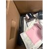 Image 7 : (4) Boxes of Assorted Office Supplies, Lamp Shades and More Used for Filming