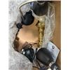Image 9 : (4) Boxes of Assorted Office Supplies, Lamp Shades and More Used for Filming