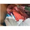 Image 9 : (1) Box of Vintage Throws, Purse and More