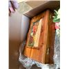 Image 10 : (3) Boxes of Records, Assorted Decorations for Apartment Scene Including Humidifier, Books, Trinket 