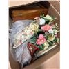 Image 11 : (3) Boxes of Records, Assorted Decorations for Apartment Scene Including Humidifier, Books, Trinket 