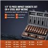 Image 1 : Vevor Impact Socket Set Model SS217813A
