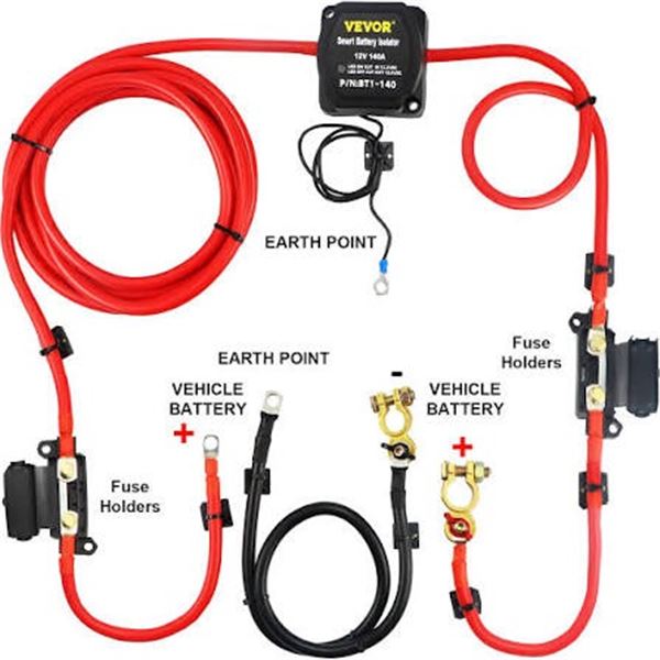 Vevor Voltage Sensitive Relay Kit Model VSR001