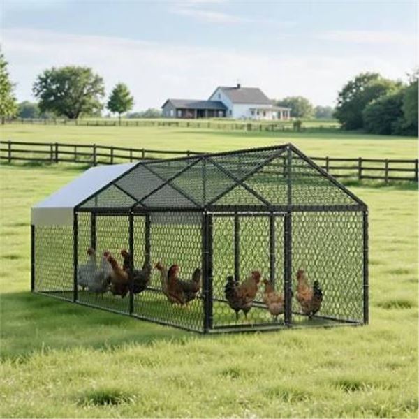 NIB Vevor Chicken Coop 3.3FTx9.8FTx3.3FT Model CRCFG0103