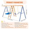 Image 1 : NIB Vevor A Frame Swing Set Model S026